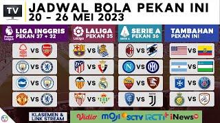 Jadwal Bola Malam Ini Live TV 2023 - Liga Inggris SCTV Moji TV, LaLiga, Serie A, Piala Dunia U20