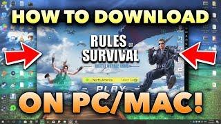 How to Download Rules of Survival on Your Computer! (PC/Mac Tutorial)