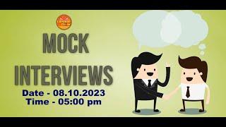 First Mock Interview for the Position of Librarian on October 08 at 5:00 pm