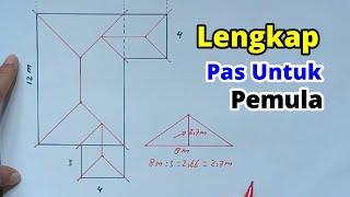 Cara Menentukan Titik Kuda Kuda Kap Linmas, Lengkap dan Mudah, Untuk Pemula