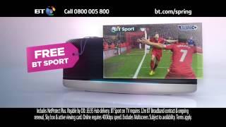 BT Infinity Sports Sale Advert 2014