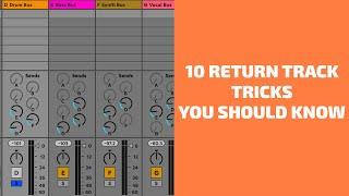 10 Return Track Tricks you Should Know | Side Brain