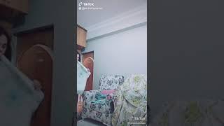 Tiktok'ta bomba gibi patlayan korkutma videosu  Karı dedigin böyle korkutulur!!!!!