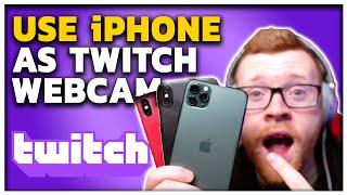 HOW TO USE iPHONE AS TWITCH WEBCAM (OBS & STREAMLABS)