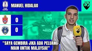 "Pemain harus beri yang terbaik di atas padang! Saya gembira jika ada peluang main untuk Malaysia!"