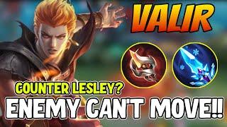 VALIR INSANE DAMAGE DELETE ALL ENEMY - Valir Best Build 2022 ~ MLBB