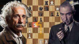 DVA BRILIJANTNA UMA |  Einstein - Oppenheimer | IQ 160 vs IQ 145 ️