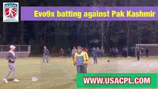 USA CPL Champions Challenge Cup SemiFinal 1 #Evo9x Vs #PakKashmir #Ramadan #Cricket #Championship