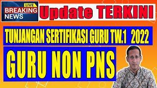 SERTIFIKASI GURU 2022 : KHUSUS GURU NON PNS. UNTUK REK. BNI, MANDIRI, BRI, SUDAH BANYAK CAIR.