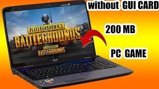 PUBG ON ANY PC  How to play PUBG Game without graphics card  Best Settings  PC Tencent Buddy Lag Fix