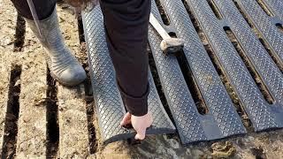 Installation of EasyMat Slat Mats