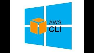 How install and setup aws cli in windows 10