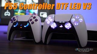 eXtremeRate PS5 DualSense Controller DTF LED Kit V3 Installation Guide - On/Off Sync with Controller