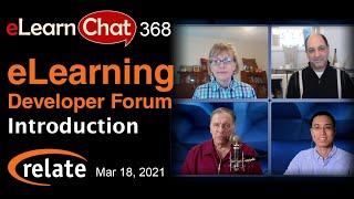 eLearnChat 368: Introducing the eLearning Developer Forum (eLDF)!