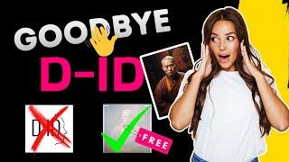 STOP Using D-ID, DID Alternative website for 100% Free | Quick Tutorial To Create Ai Talking Avatar