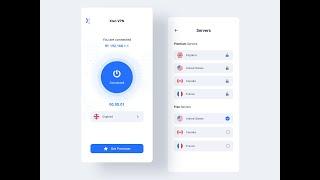 VPN App UI in Flutter - Speed Code