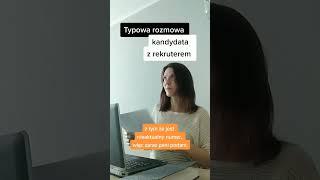 Typowa rozmowa rekrutacyjna | Nieaktualne dane w cv