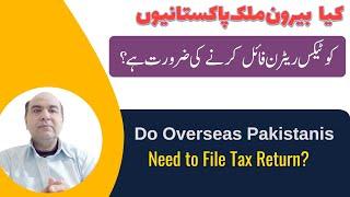 Do Non-Resident Pakistanis Need to File Their Tax Return?