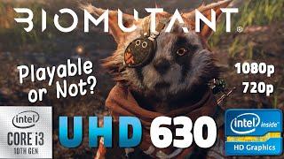 Biomutant test on i3 10100 with Intel UHD 630 | i3 10100 + 16 GB RAM, Can it Game?