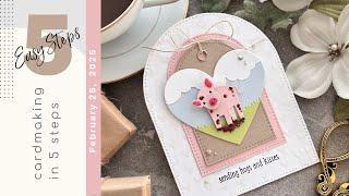 Let's TRY HERO PASTE - CARDMAKING IN 5 EASY STEPS | Spellbinders - On The Farm Collection | 013