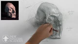 TRAILER: Russian Academic Drawing Course: Head & Neck with Iliya Mirochnik