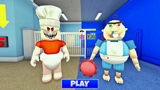 SECRET UPDATE | BABY PAPA PIZZA VS Baby Bobby OBBY Full Gameplay #roblox