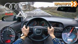 Audi A6 C6 2.7TDI quattro (140kW) |14| 4K TEST DRIVE POV - V6 SOUND & ACCELERATIONTopAutoPOV