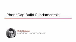 Course Preview: PhoneGap Build Fundamentals