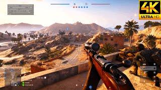 Battlefield 5 conquest : Sniper gameplay (no commentary) | 4K UHD