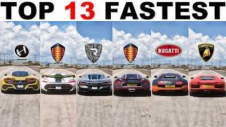 FH5 Epic DRAG RACE - Venom F5, Jesko, RTR, X5M, Veyron, Agera Rs, MT900, F1 GT, Evija, Rimac, M400