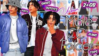 URBAN MALE CC FOLDER | |2.06 GB | | The Sims 4