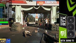 Far Cry 5 Ultra Settings 4K HD Textures | RTX 3090 Ti | i9 12900K 5.3GHz