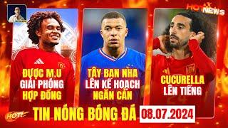 TIN NÓNG BÓNG ĐÁ 8/7 : MAN UNITED GIẢI PHÓNG HỢP ĐỒNG ZIRKZEE, TBN NGĂN MBAPPE, CUCURELLA LÊN TIẾNG