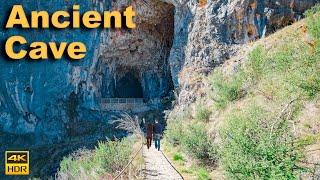 Australia Walking Tour - Prehistoric Limestone Caves Yarrangobilly | 4K HDR