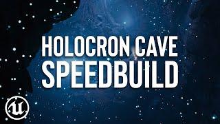 Speedbuild w/commentary Holocron Cave Unreal Engine 5 RTX3080 #UE5 #Speedbuild