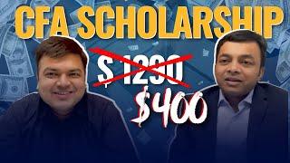 Who Is Eligible for a CFA Scholarship? All you need to know | Aswini Bajaj & Sachin Naik | CFA