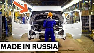 A Rare Look INSIDE a Russian Car Factory Under Sanctions