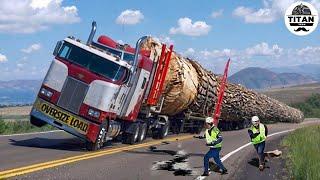 Dangerous Idiots Fastest Truck & Heavy Equipment Fails | Extreme Oversized Truck Transport #6