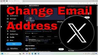 How To Change Email Address on Twitter (X) [Guide]