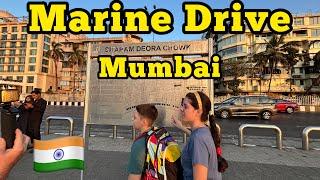 Evening Walk @ MARINE DRIVE - Mumbai, India  (The QUEENS Necklace)