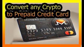 Convert Monero or Any Crypto to Prepaid Credit Cards & Gift Cards—No KYC Enforcement, Fast & Easy!