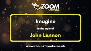 John Lennon - Imagine - Karaoke Version from Zoom Karaoke