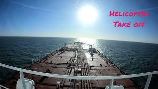 Helicopter Landing on ship