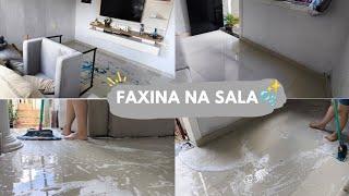 FAXINA NA SALA🫧| FAXINANDO | Raiana Ribeiro