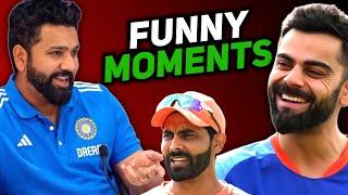 Rohit Sharma Funny Moments | Indian Cricket Team Funny Moments | Thug Life Moments | Sigma Moments