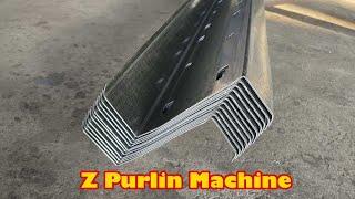 Z Purlin Machine | C Z Purlin Roll Forming Machine