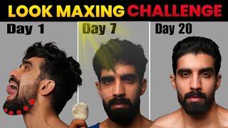 ATTRACTIVE: 30 Days LOOK MAXING Challenge| Mewing|Tanning| Look good| Jawline|The Formal Edit