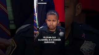 Trump Appoints 13-Year-Old Cancer Survivor As Youngest Secret Service Agent | N18G