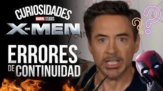 XMEN y ERRORES de CONTINUIDAD Líneas de Tiempo explicadas  antes de DEADPOOL Y WOLVERINE