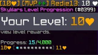 Reaching Hypixel Skywars Gold Prestige!